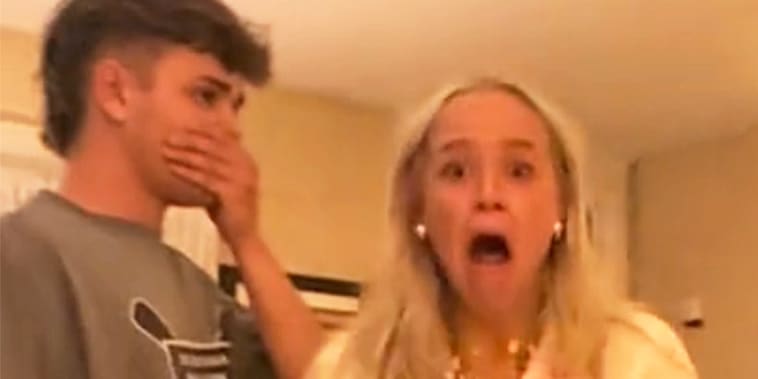 See the hilarious moment teen siblings learn their mom is pregnant with another baby
