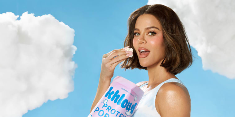 I tried Khloe Kardashian's new protein popcorn and ... khouldn't stop eating it?