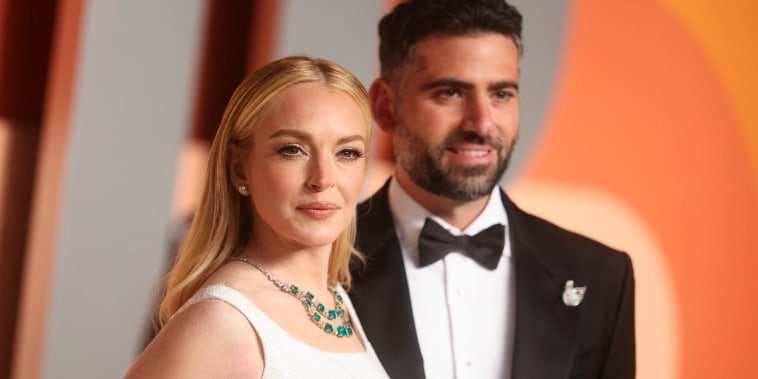 Lindsay Lohan gives rare glimpse of her son in new photos