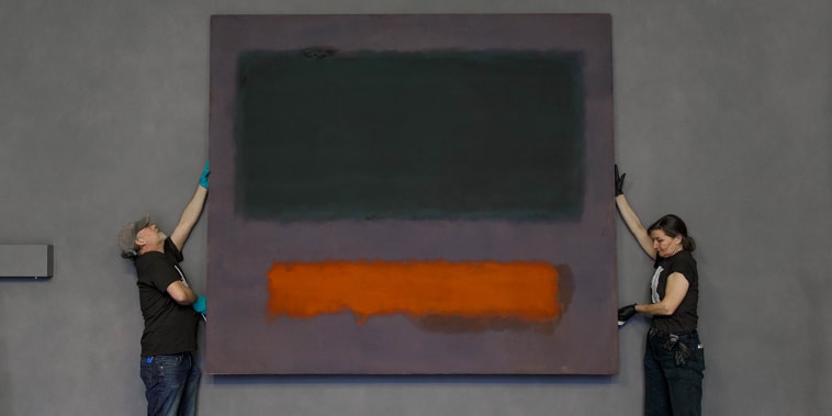 A child scratched a Mark Rothko painting worth an estimated $57 million