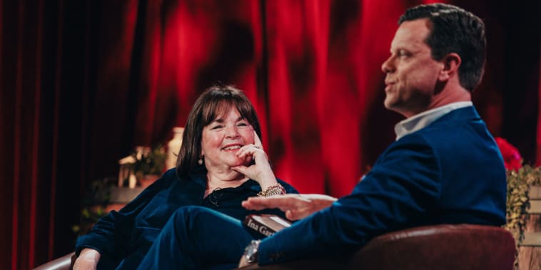 Ina Garten tells Willie Geist she's already hosted her dream dinner guest