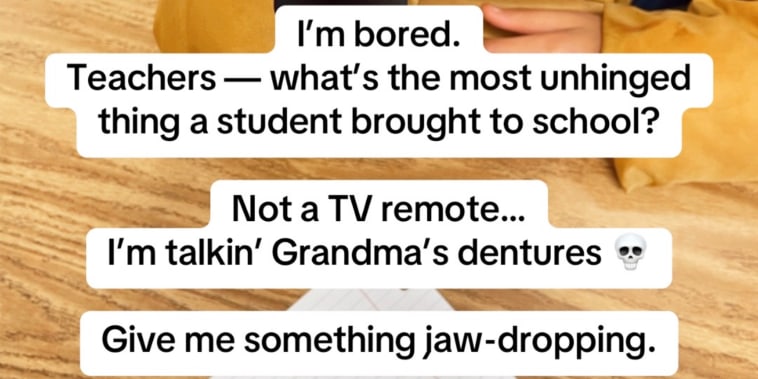 Teachers Share the Weirdest Things Kids Have Brought to School, and Wow