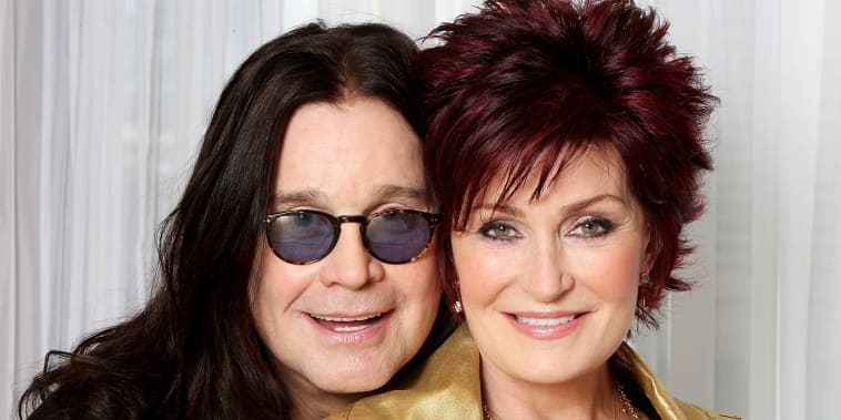 Aimée Osbourne, daughter of Ozzy and Sharon, makes rare public appearance at dad's funeral 
