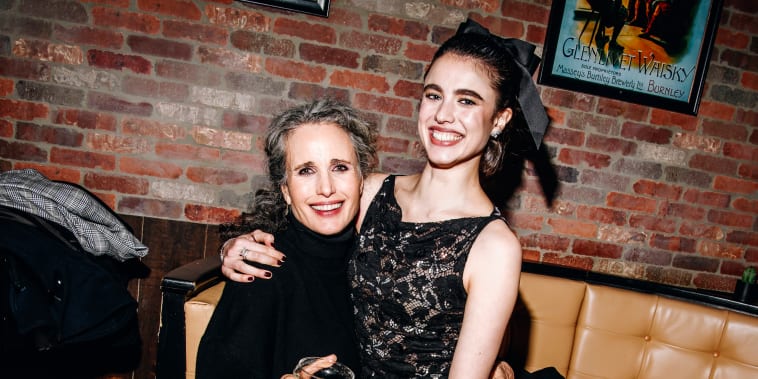 Margaret Qualley Pitches Setting Mom Andie MacDowell up With This Former Co-Star