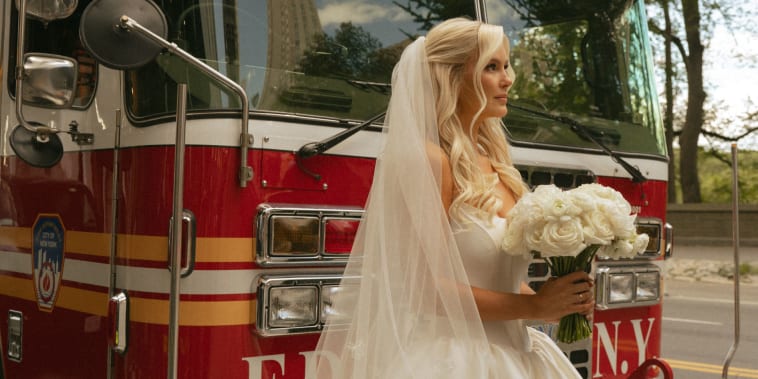 Her Firefighter Dad Died on 9/11. At Her Wedding, the FDNY Showed They Never Forgot
