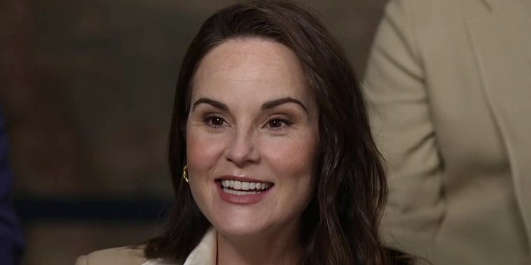 'Downton Abbey' Star Michelle Dockery on Bringing a Baby 'into the 'Downton' Family'