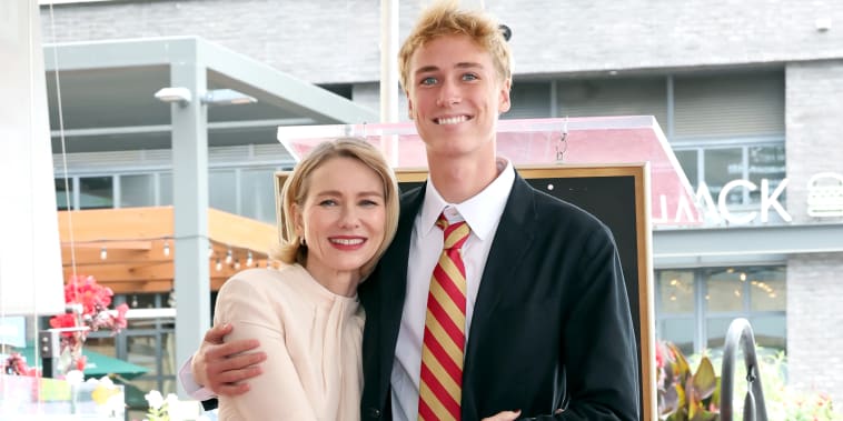 Naomi Watts' 'Charismatic' Son Sasha Supports Her at Walk of Fame Ceremony