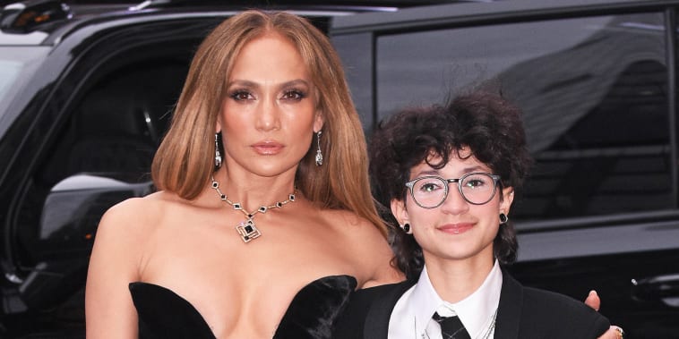 J. Lo and child Emme attend opening night of George Clooney’s new Broadway show