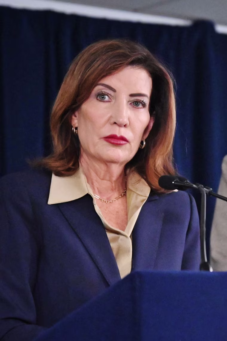 New York Gov. Kathy Hochul and New York Attorney General Letitia