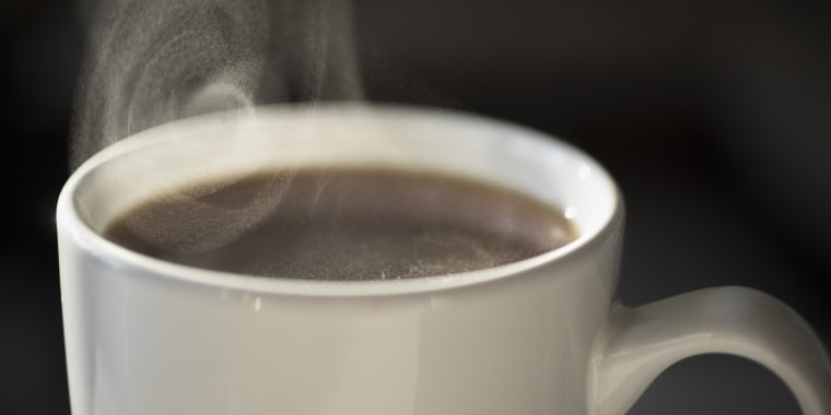 Image: Steaming Cup of Coffee