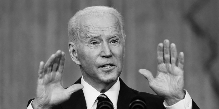Image: President Joe Biden during a news conference at the White House on Jan. 19, 2022.