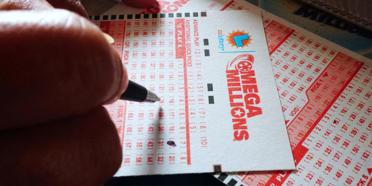 Numbers are selected on a Mega Millions lottery ticket in Los Angeles, California on October 23, 2018. - The Mega Millions jackpot, now reaching 1.6 billion USD, will be drawn on tonight. (Photo by Frederic J. BROWN / AFP)        (Photo credit should read FREDERIC J. BROWN/AFP via Getty Images)