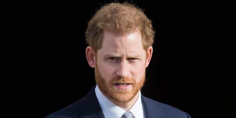 Prince Harry hosts the Rugby League World Cup 2021 draws at Buckingham Palace on Jan. 16, 2020, in London.