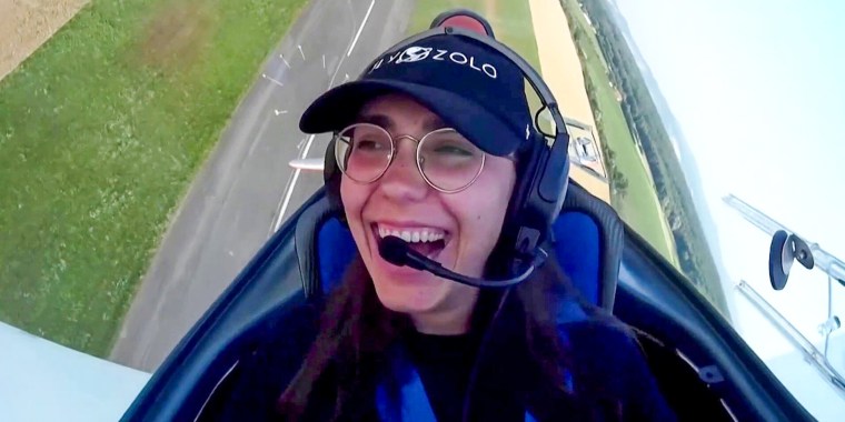 Zara Rutherford recently completed her five-month journey around the world in a microlight aircraft.