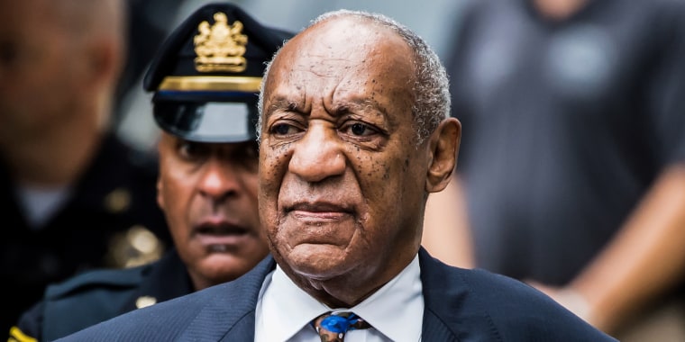 Bill Cosby arrives for sentencing for his sexual assault trial at the Montgomery County Courthouse on Sept. 24, 2018, in Norristown, Pa.