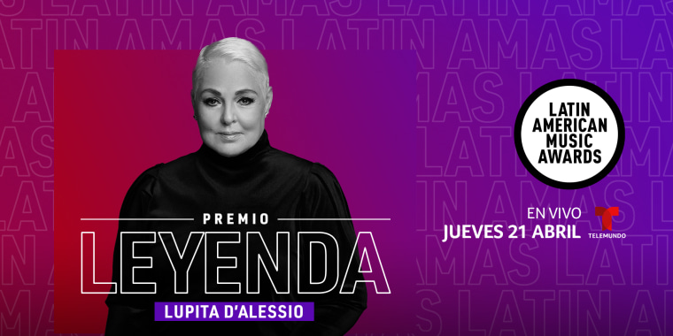Lupita D'Alessio recibirá el Premio Leyenda en los Latin American Music Awards 2022