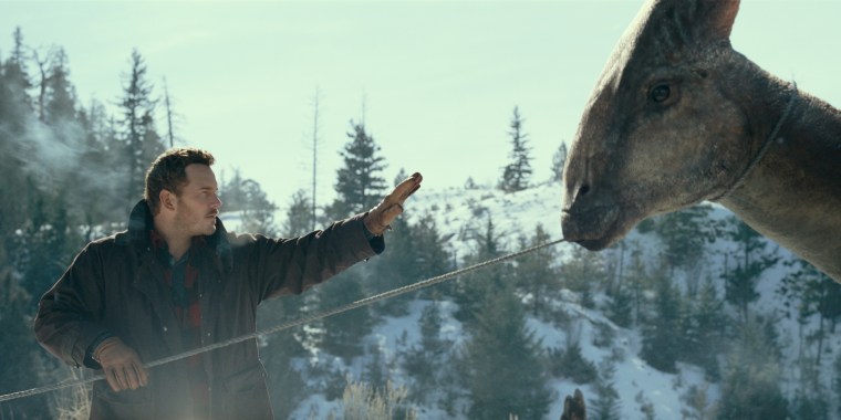Chris Pratt in "Jurassic World Dominion."