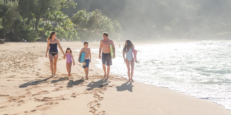 Family day at the beach!