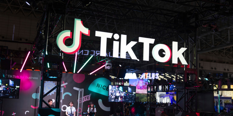 The TikTok booth at the Tokyo Game Show