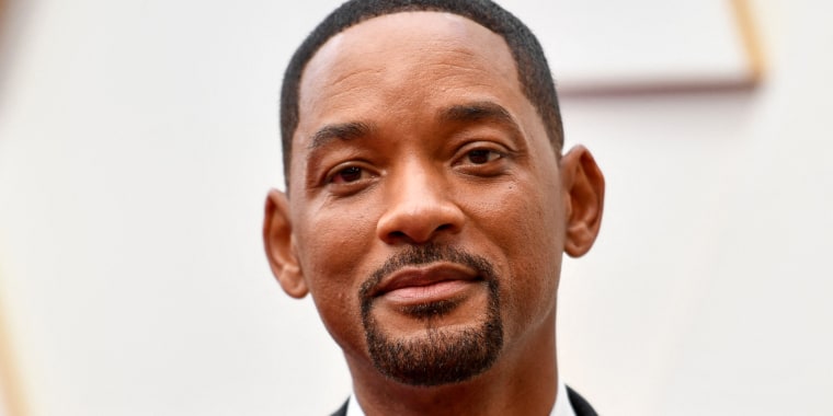 Will Smith attends the Oscars in Hollywood, Calif., on March 27, 2022.