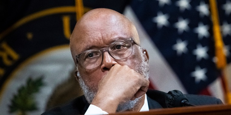 Rep. Bennie Thompson during a House Select Committee to Investigate the January 6th Attack on the Capitol hearing