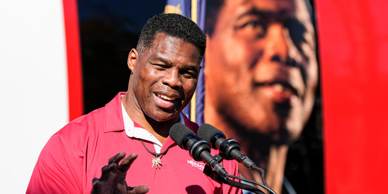 Republican candidate for U.S. Senate Herschel Walker speaks during a campaign rally Tuesday, Nov. 29, 2022 in Greensboro, Ga. Walker is in a runoff election with incumbent Democratic Sen. Raphael Warnock.