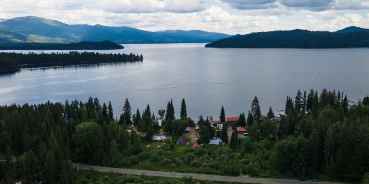 A property 300 feet from Priest Lake in rural Idaho is the site of a Clean Water Act dispute between the EPA and Chantell and Mike Sackett.