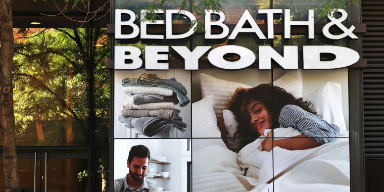 A Bed Bath & Beyond store in New York City on Oct. 1, 2021.