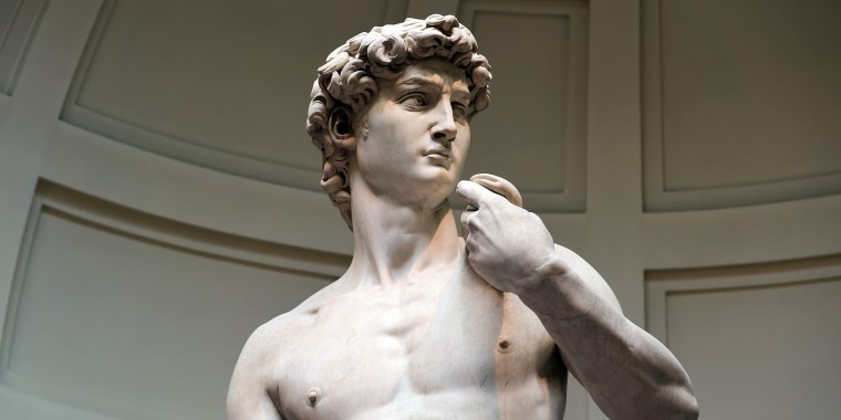 Celebrations For The 140° Anniversary Of The Michelangelo's David Statue