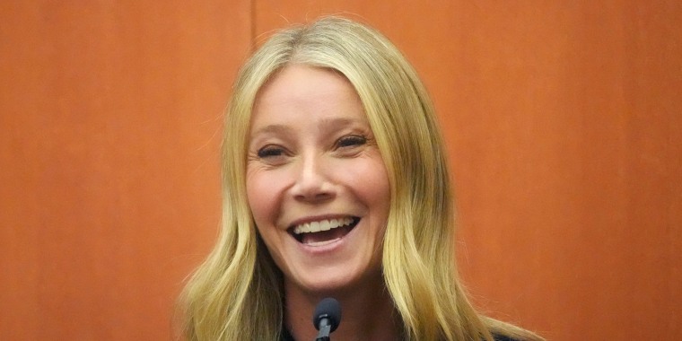 Gwyneth Paltrow  during her trial on March 24, 2023, in Park City, Utah.