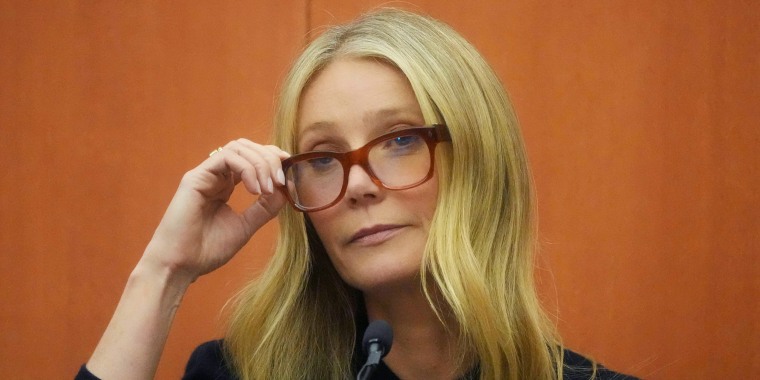  Gwyneth Paltrow during her trial, March 24, 2023, in Park City, Utah. 