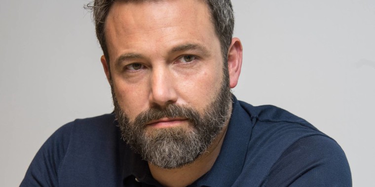 Ben Affleck en la conferencia de prensa de ‘Justice League’ en 2017 