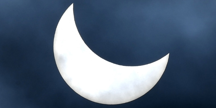 The lucky few in the path of the hybrid solar eclipse would either get plunged into the darkness of a total eclipse or see a “ring of fire” as the sun peeks out from behind the moon.