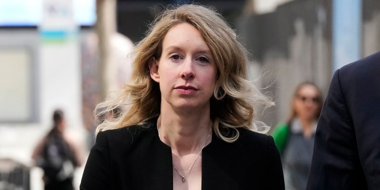 Former Theranos CEO Elizabeth Holmes leaves federal court
