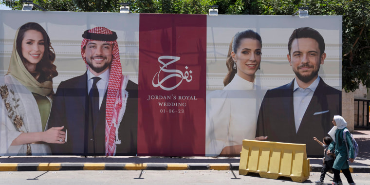 Crown Prince Al Hussein and Saudi architect Rajwa Alseif are to be married on Thursday at a palace wedding in Jordan, a Western-allied monarchy that has been a bastion of stability for decades as Middle East turmoil has lapped at its borders.