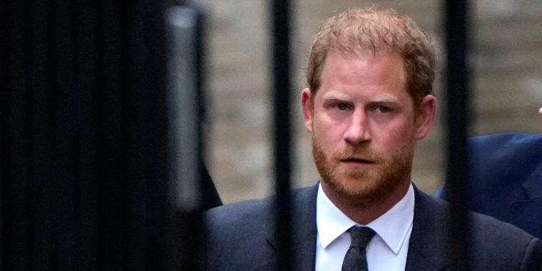 Prince Harry at the Royal Courts Of Justice in London