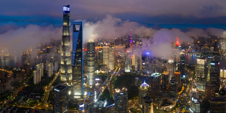 Shanghai City Skyline