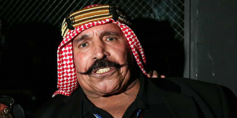 Iron Sheik attends the GQ Gentlemen Give Back Concert with Robin Thicke