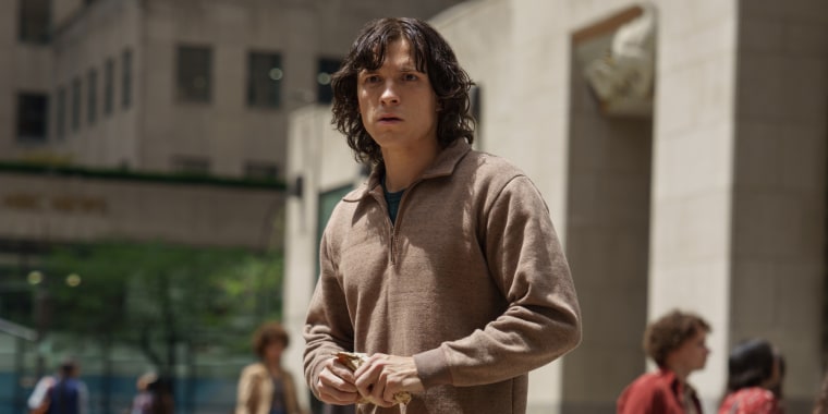 Tom Holland in "The Crowded Room".