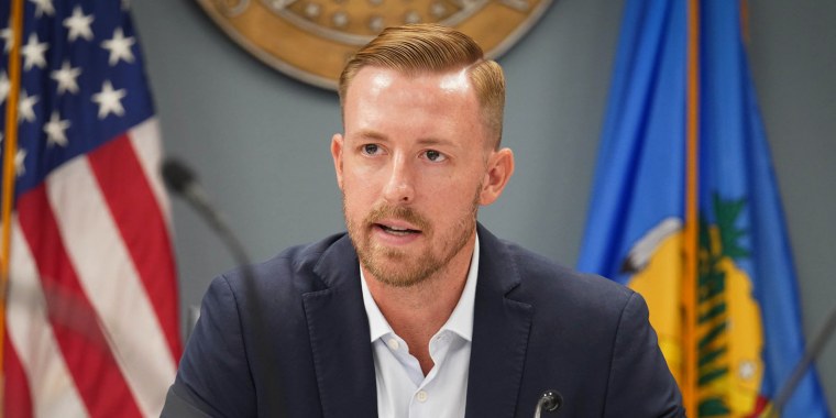 Ryan Walters, Oklahoma's school superintendent,