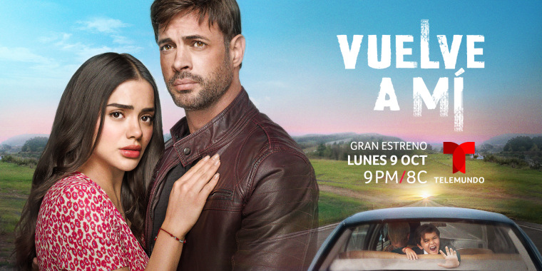 William Levy y Samadhi Zendejas en 'Vuelve a Mí', novela de Telemundo', la cual se estrenará el lunes 9 de octubre a las 9PM/8C.