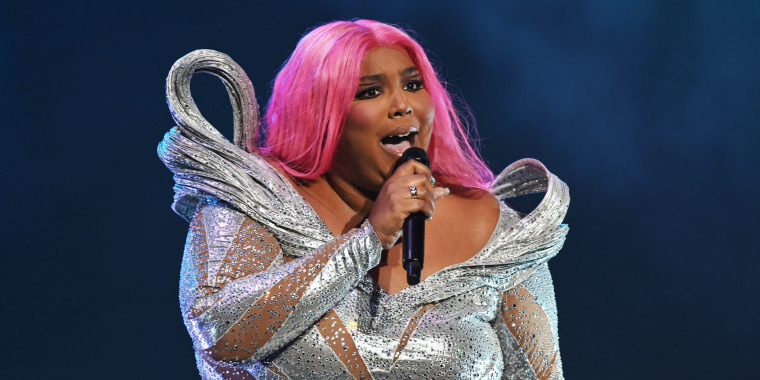 Lizzo performs during the Governors Ball Music Festival 