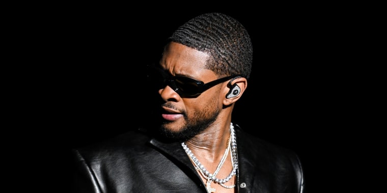 Usher performs in Las Vegas on May 6, 2023.