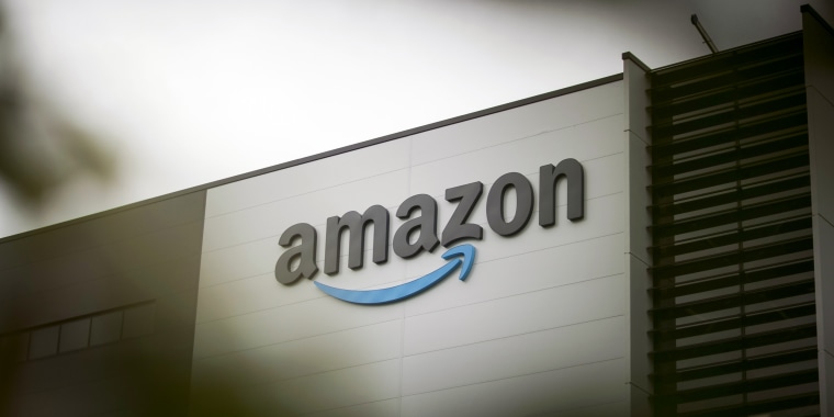 An Amazon fulfillment center.