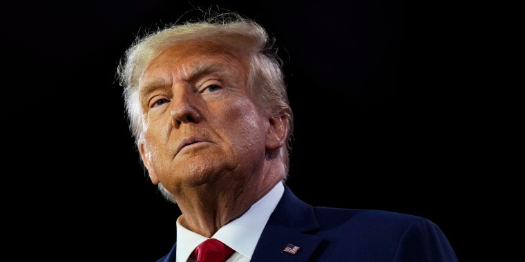 Former President Donald Trump.