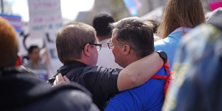 Conversion therapy protest