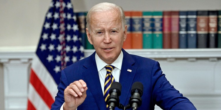 President Joe Biden announces student loan relief on Aug. 24, 2022 at the White House.