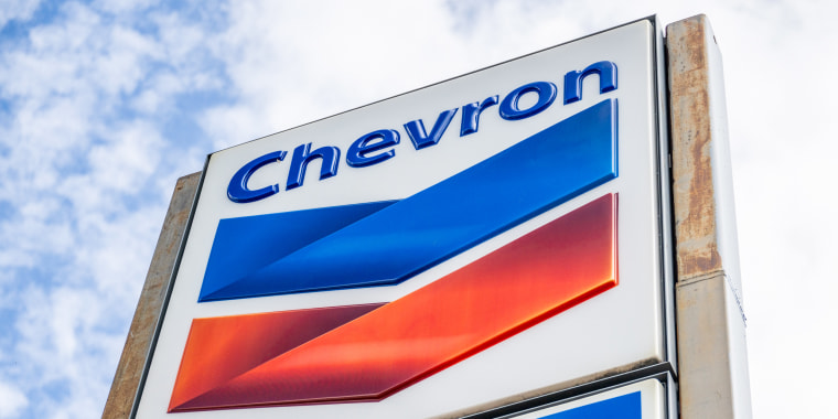 A Chevron gas station in Texas.