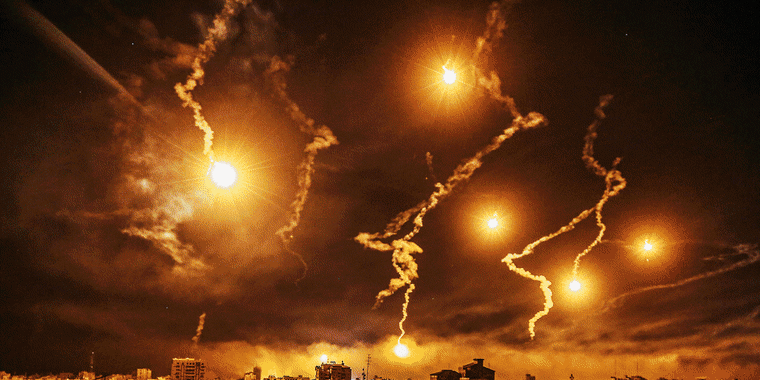 Israel Gaza cover gif Nov. 7, 2023.