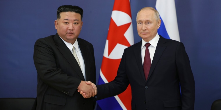 Kim Putin Meeting Russia